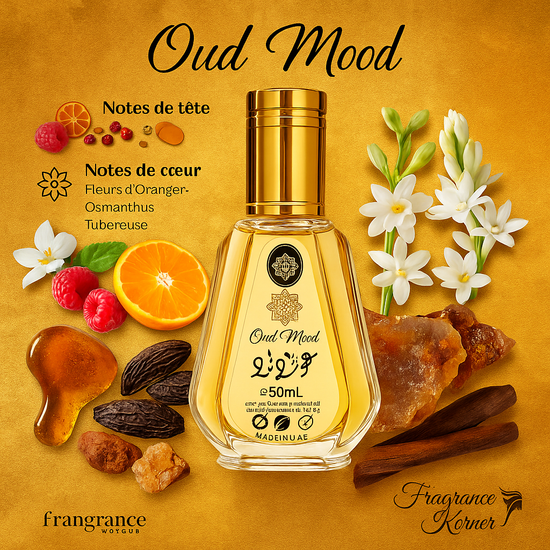 Lattafa - Oud Mood Eau de parfum 50ML | Parfum Mixte Chaud