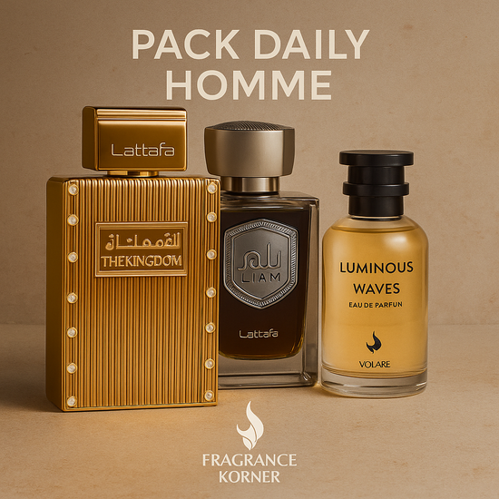 Pack Daily Homme – Élégance & Puissance au Quotidien (3 x 100ML)