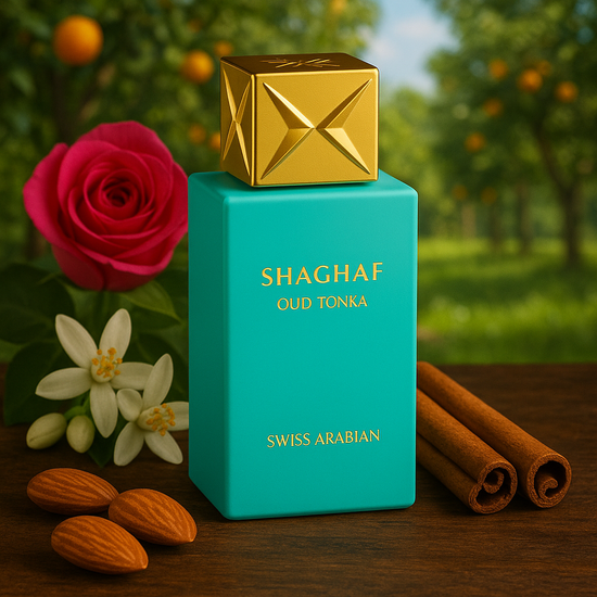 Swiss Arabian - Oud Tonka Eau de Parfum 75ML, Parfum Boisé