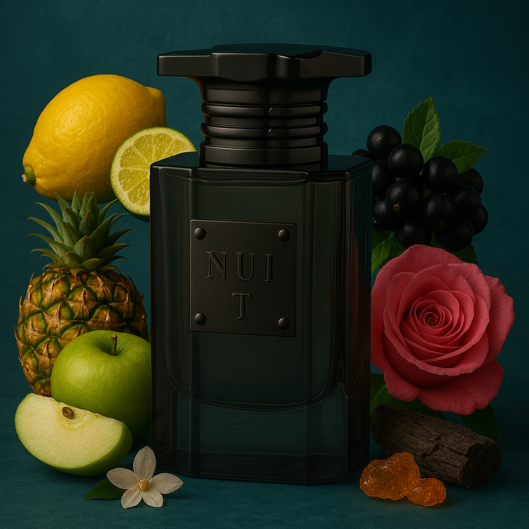 Parfum homme fruité boisé longue tenue NUIT 100ML