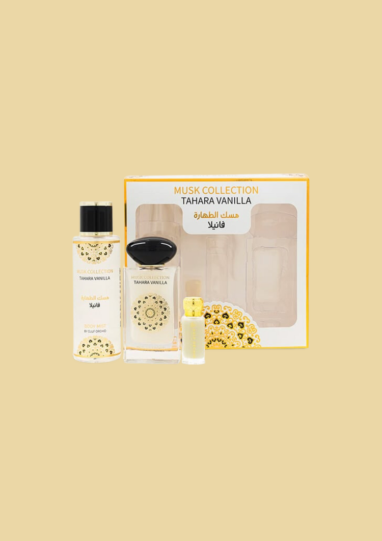 Coffret Parfum Tahara Vanilla – Vanille Sucrée Parfum