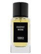 flacon Exotic Rose parfum mixte floral boisé 80ML vue studio