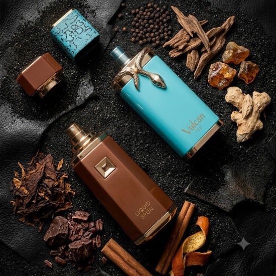 Coffret Dusk Till Dawn Liquid Brun + Vulcan Feu  - Eau de parfum 100ml