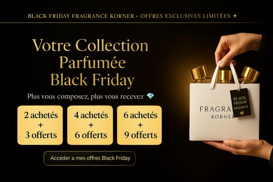 BLACK FRIDAY 2 parfums + 3 offerts