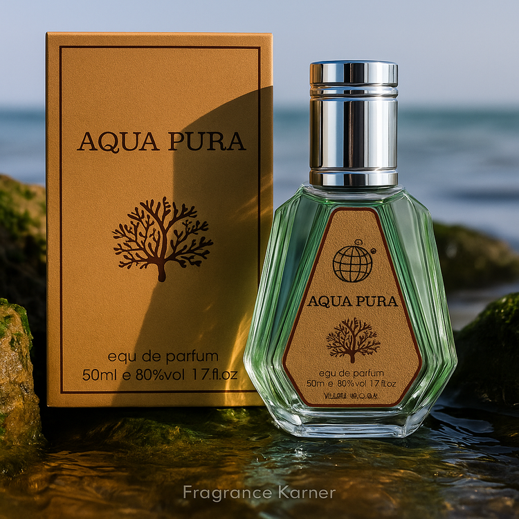 FRAGRANCE WORLD AQUA PURA Eau de parfum 50ML – FragranceKorner
