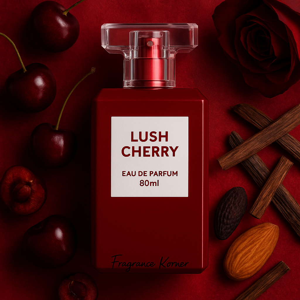 Lush Cherry eau de parfum fruitée boisée femme élégante