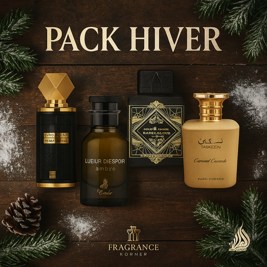❄️ Pack Hiver –  Caramel Cascade - Ambre - For Glory - Mashrabya