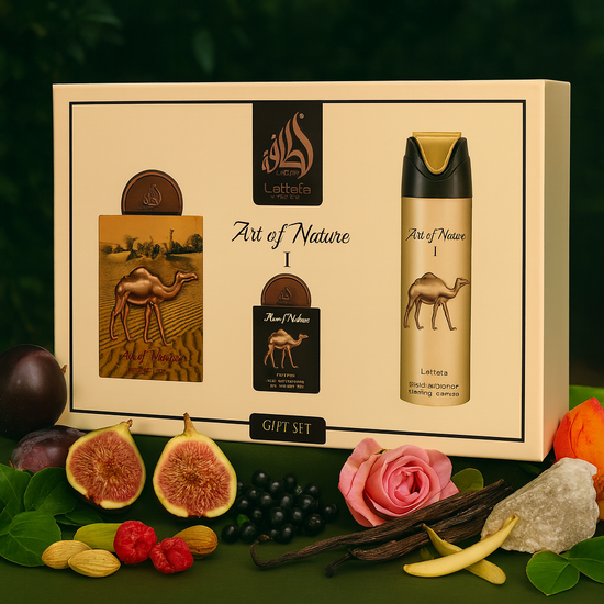 Coffret Cadeau Art of Nature I – Lattafa Pride | Eau de Parfum 3 Pièces