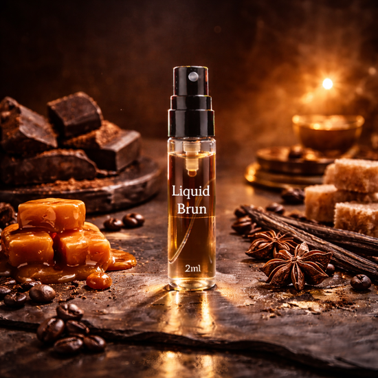 Échantillons Liquid Brun