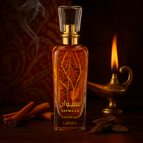 Lattafa Safwaan Oud Eau de Parfum Unisexe Boisé 100ML