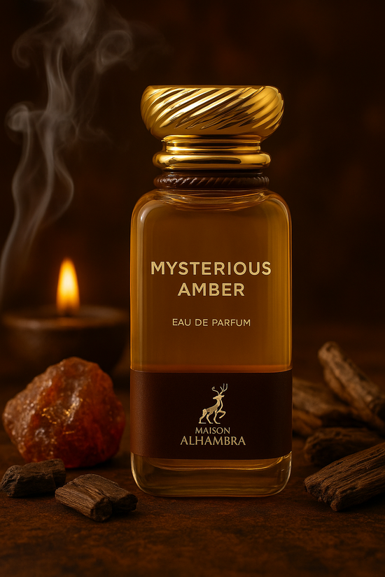 Maison Alhambra Mysterious Amber – Parfum Homme 80ML