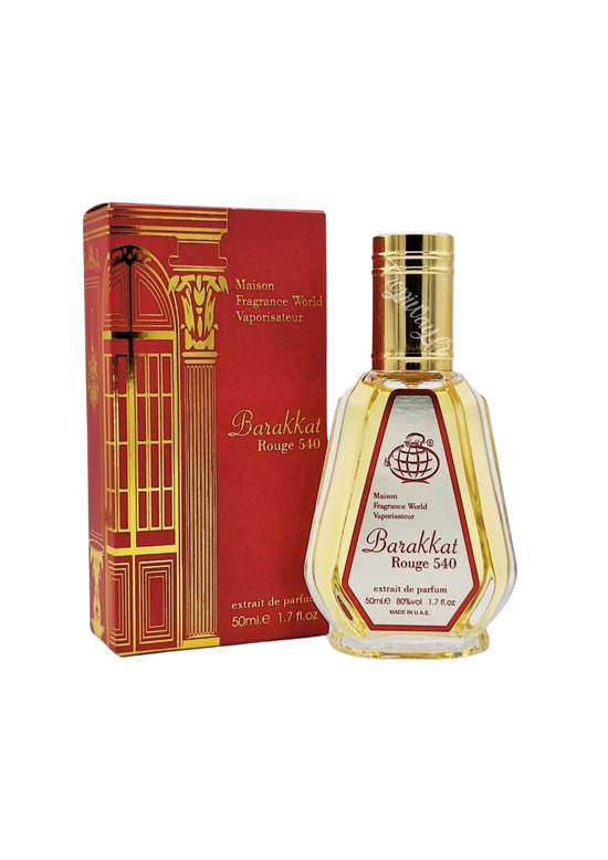 Fragrance World - Barakkat Rouge 540 Extrait de Parfum 50 ML