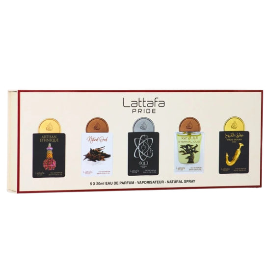 🎁 Coffret Lattafa Pride – Collection N°2 (5 × 20 ml)