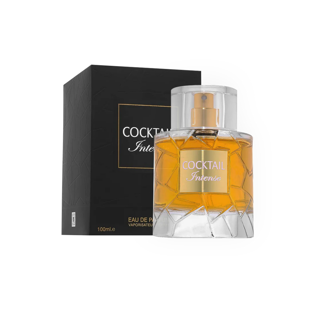 Parfum Femme Cocktail Intense De Fragrance World - Eau De Parfum 100 Ml, Senteur Orientale Et Persistante