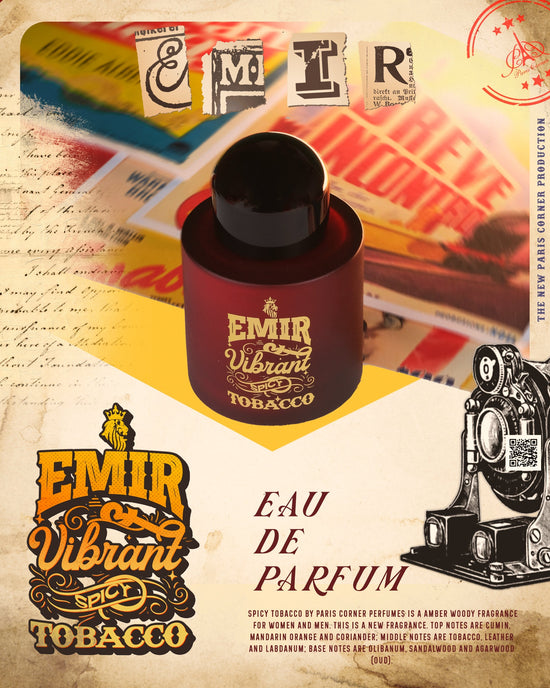 PARIS CORNER - VIBRANT SPICY TOBACCO EMIR EAU DE PARFUM