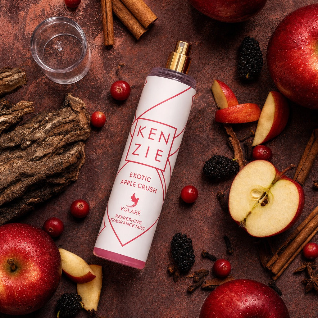 Kenzie Exotic Apple Crush - Brumes 250ml - Flat Lay