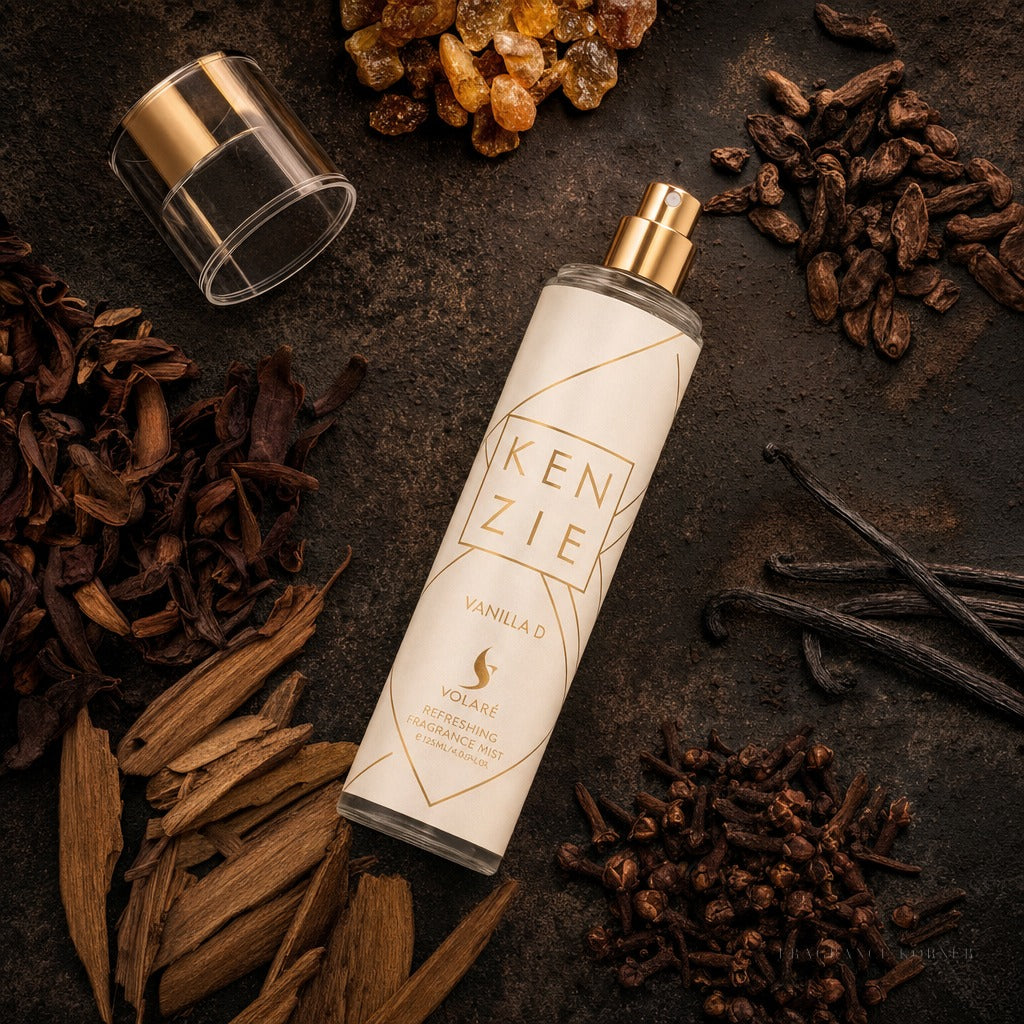 Kenzie Vanilla 70 - Brume 250ml - Flat Lay