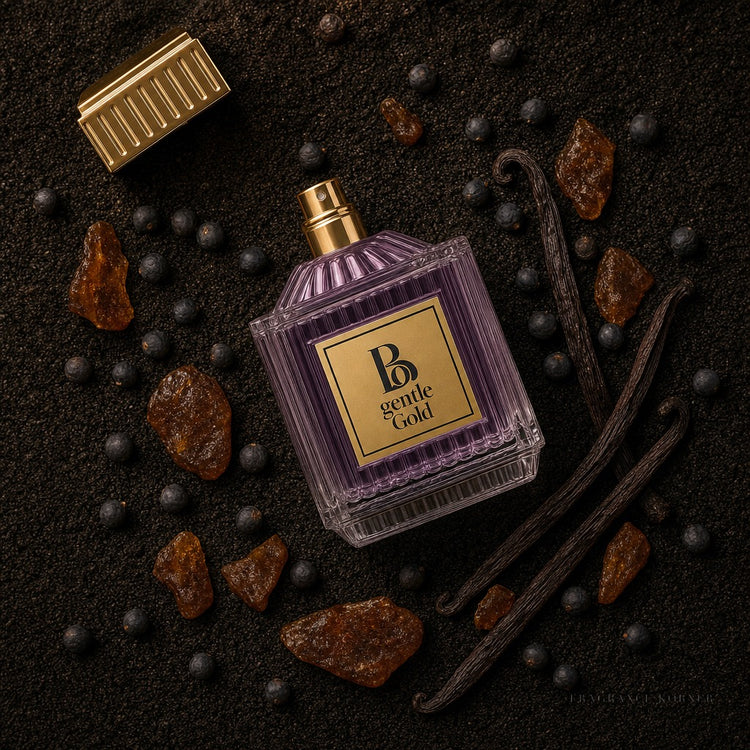 Barakkat Gentle Gold - Eau de Parfum 100ML - Flat Lay