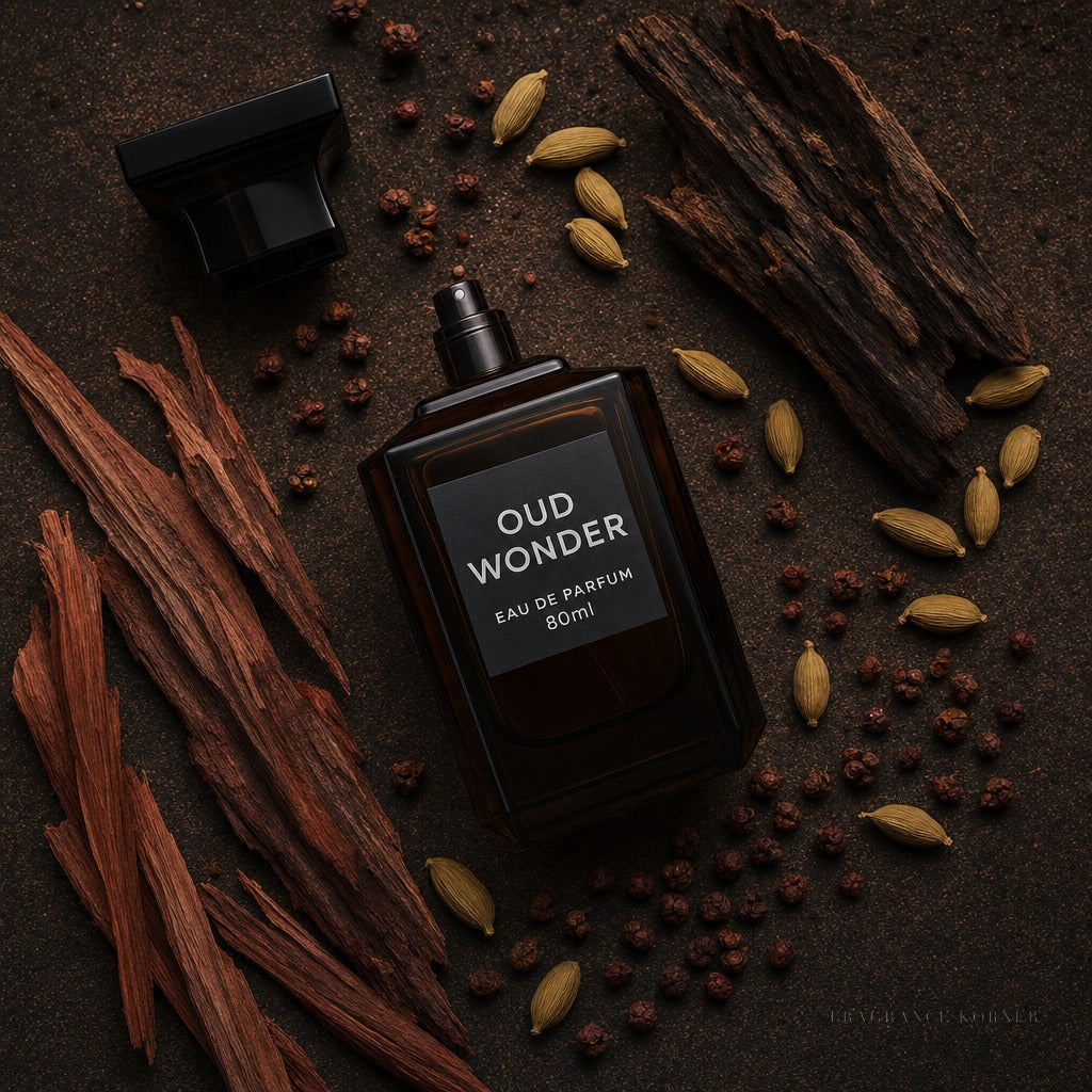 Oud Wonder - Eau de Parfum 80ML - Flat Lay