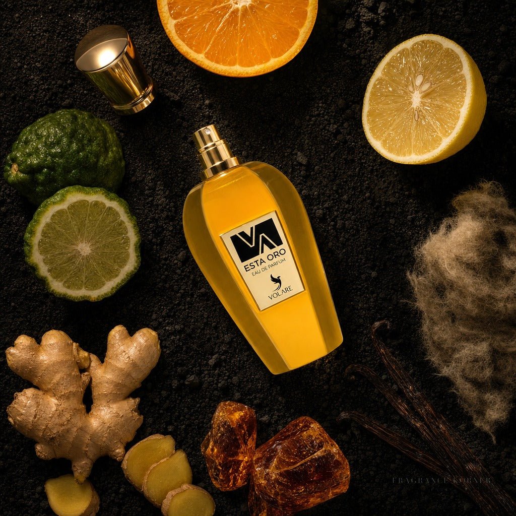 Volaré - Esta Oro Eau de Parfum 100ML - Flat Lay