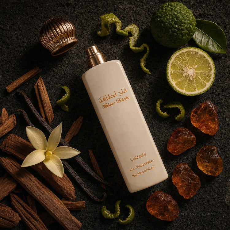 Fakhar All Over Spray 150 ml - Flat Lay