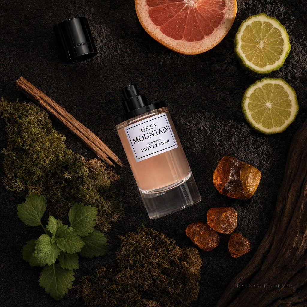 Grey Mountain Eau de Parfum 80 ML - Flat Lay