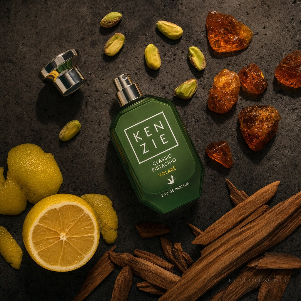 Kenzie Classic Pistachio - Eau de Parfum 100ML - Flat Lay