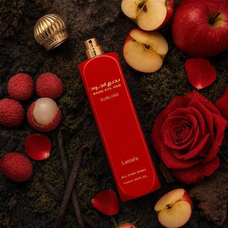 Badee Al Oud Sublime  All Over Spray 150 ml - Flat Lay