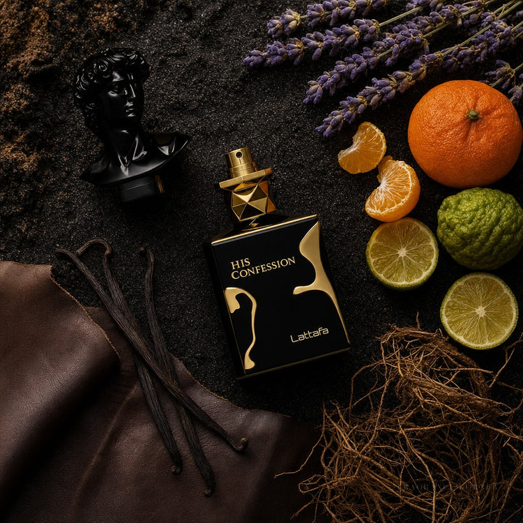 His Confession Eau de Parfum 100ML - Flat Lay