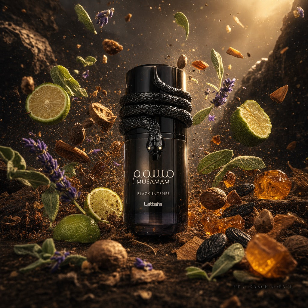Musamam black intense Eau de Parfum 100ml - Cinematic Canyon