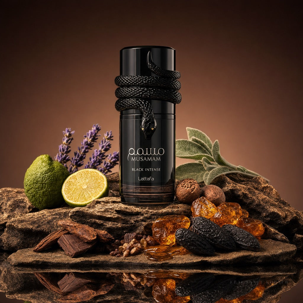 Musamam black intense Eau de Parfum 100ml - Gradient Rocks