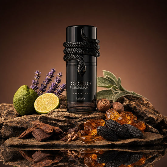 Musamam black intense Eau de Parfum 100ml - Gradient Rocks