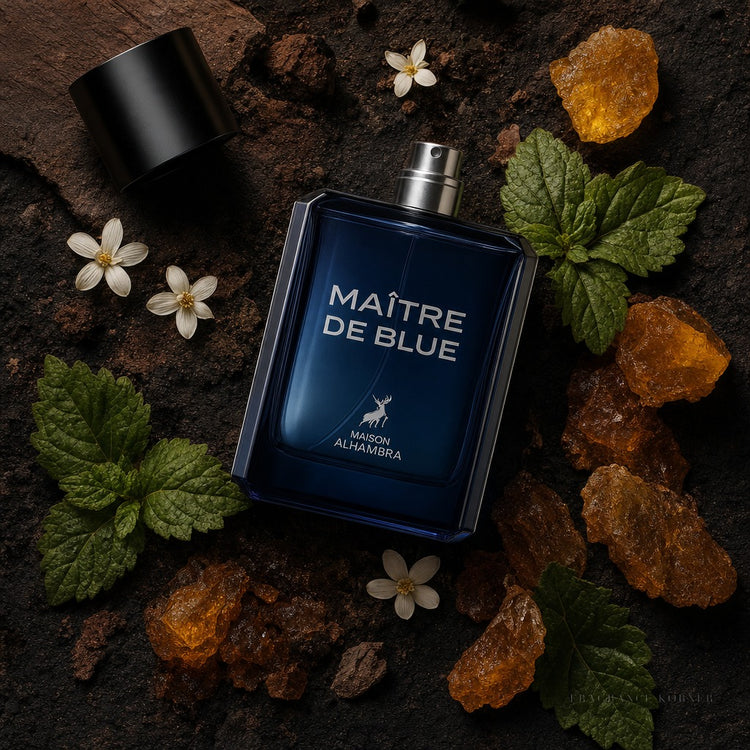 Maitre De Blue Eau de Parfum 100ML - Flat Lay
