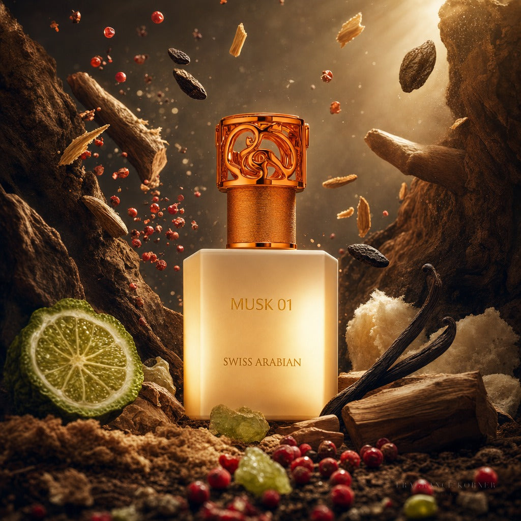 Swiss Arabian - Musk 01 Eau de Parfum 50ML - Cinematic Canyon