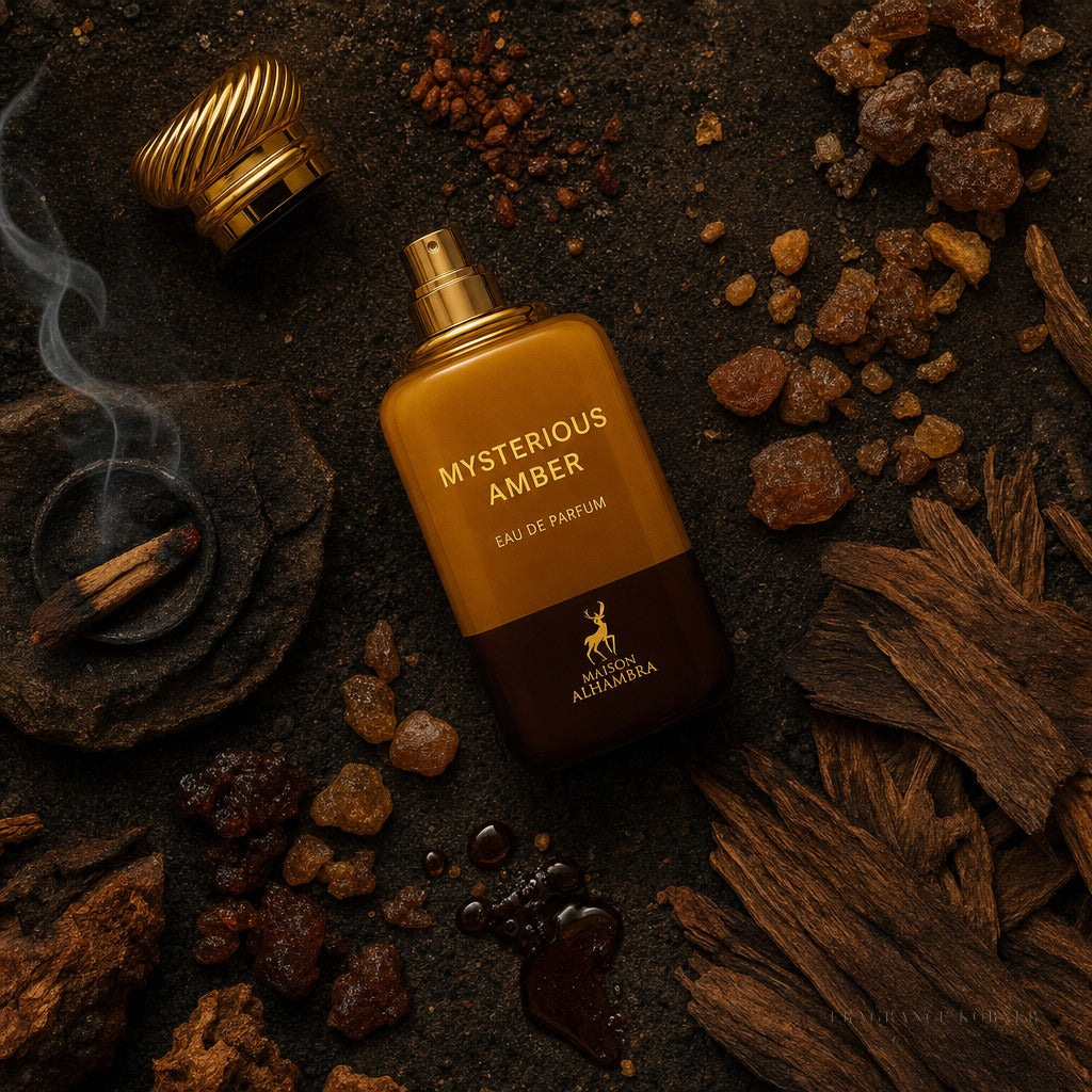 Mysterious Amber Eau de Parfum 80ML - Flat Lay