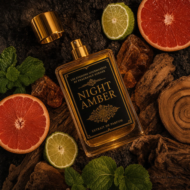 Night Amber - Extrait de Parfum 50ML - Flat Lay