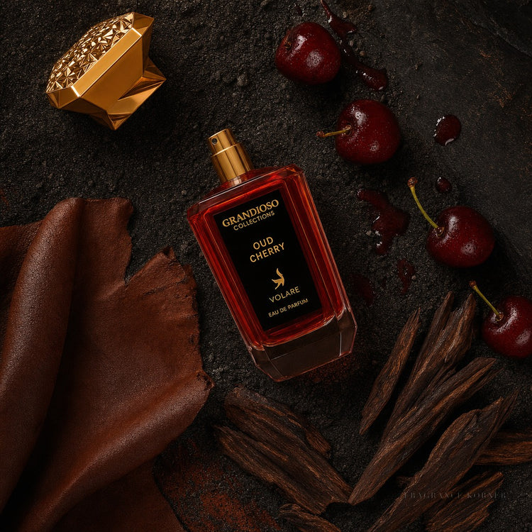 Grandioso Collection Oud Cherry - Eau de Parfum 100ML - Flat Lay