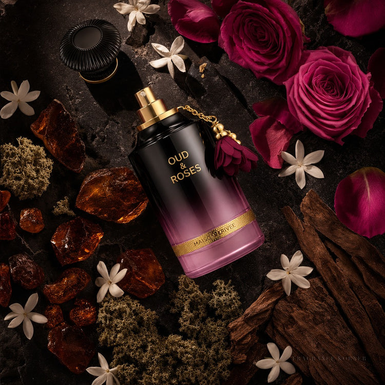 Oud & Rose extrait de parfum 60ml - Flat Lay