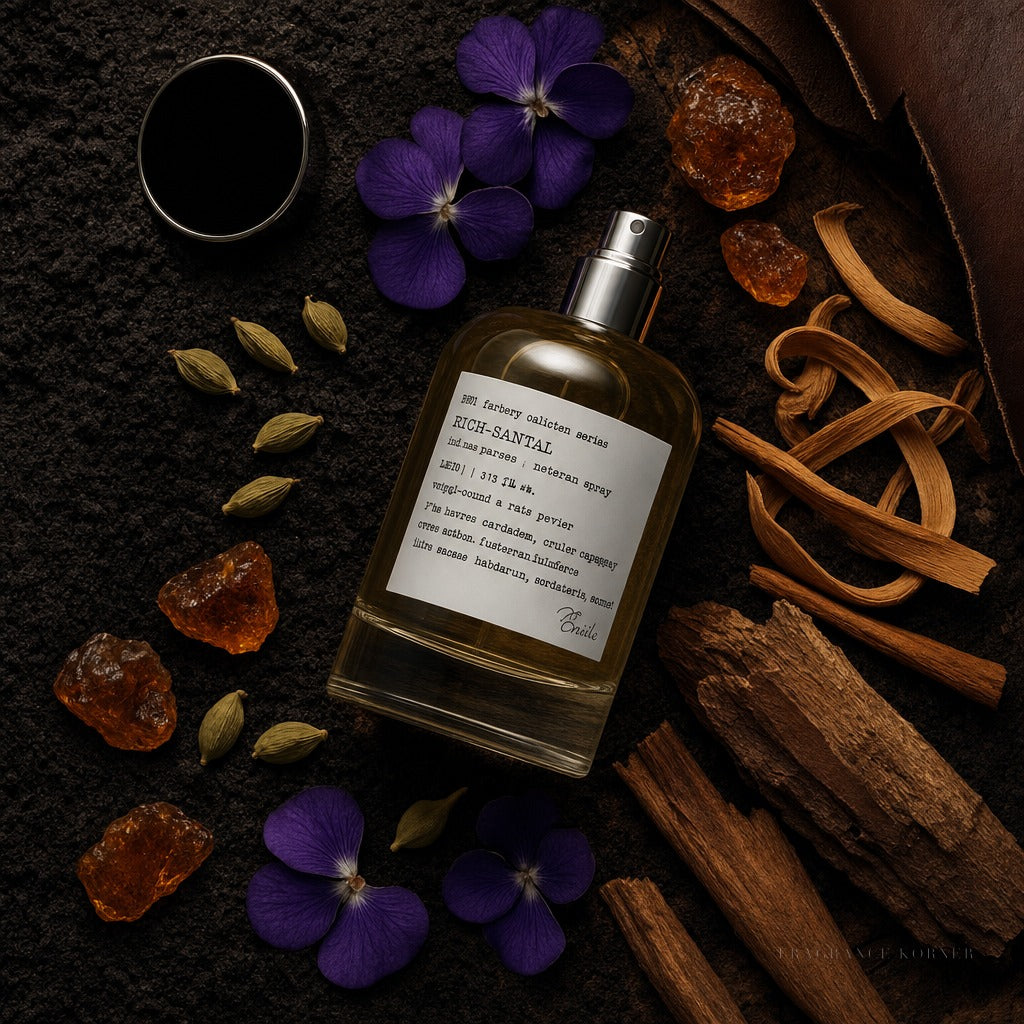 Rich Santal Eau de Parfum 100 ml - Flat Lay