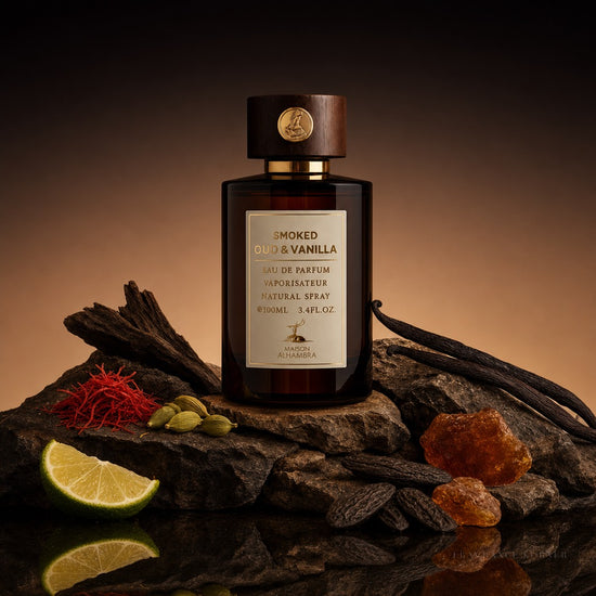 Smoked Oud & Vanilla Eau de Parfum 100ml - Gradient Rocks