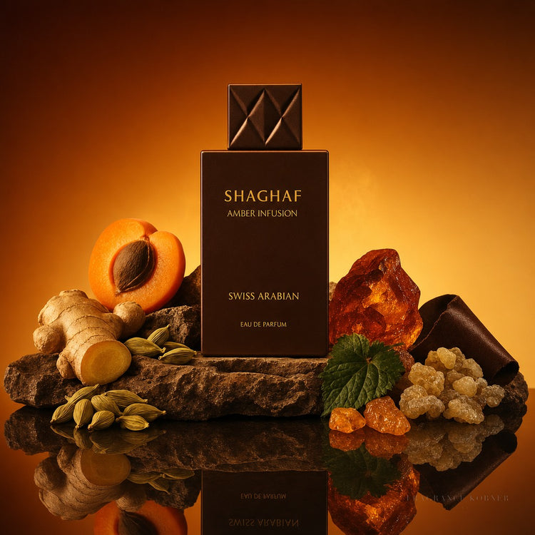 Swiss Arabian - Shaghaf Amber Infusion Eau de Parfum 75ml - Gradient Rocks