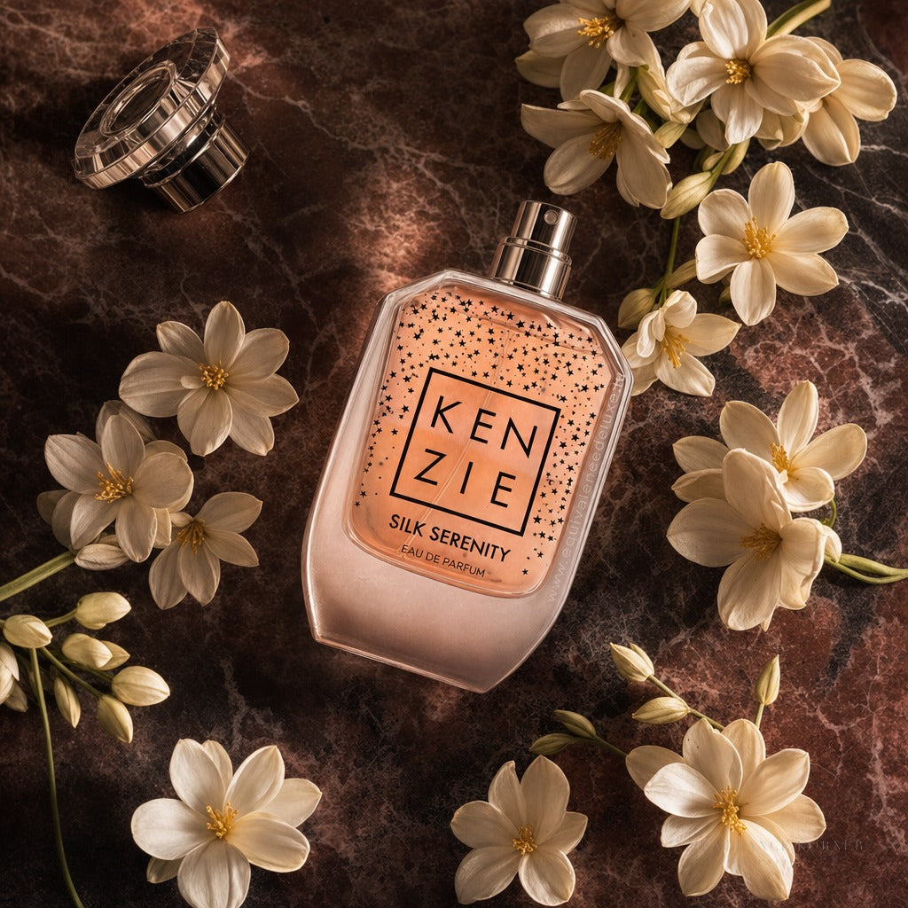 Kenzie Silk Serenity eau de parfum 100ml - Flat Lay