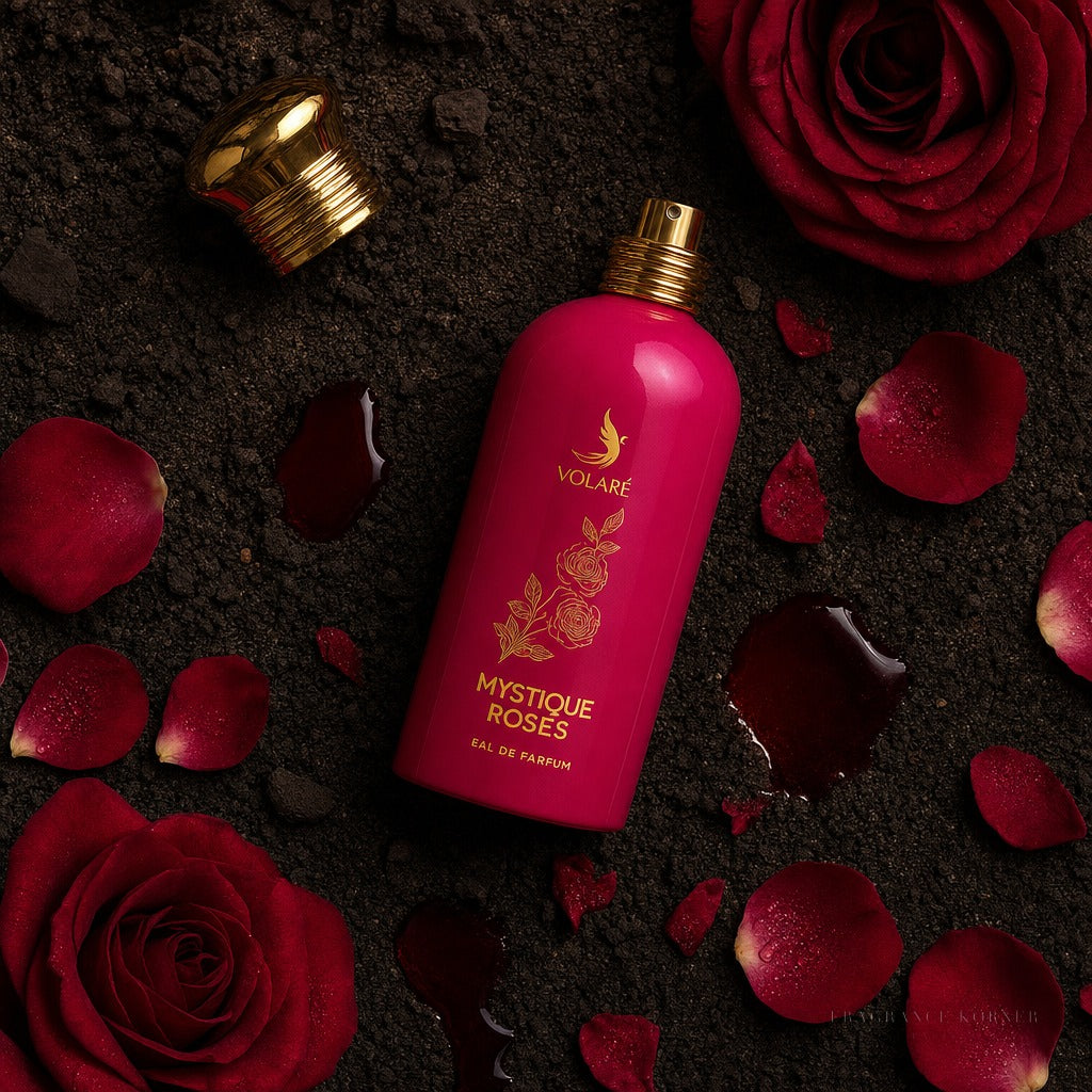 Mystique Roses Eau de Parfum 100 ml - Flat Lay